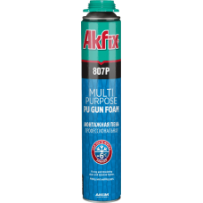 Професійна зимова монтажна багатоцільова піна Akfix 807 P 750 мл/850 g,(-6С)