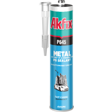 Поліуретановий автомобільний герметик Akfix P645 білий ,310 м