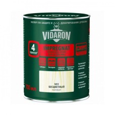 Пропитка-грунт для деревини з біозахистом Імпрегнат Vidaron V01 безбарвний 2,5 л