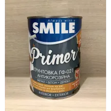 Грунтовка алкідна ГФ-021 Smile сіра - 2,8 кг
