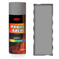 Аерозольна фарба ТЕРМОСТІЙКА MIXON HOBBY LACK 400ml срібляста 930