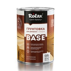 Ґрунтовка алкідна для деревини «BASE» 2,5кг ТМ"Ролакс"