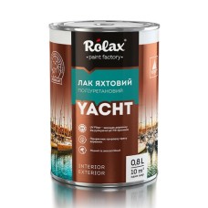 Лак яхтовий поліуретановий матовий «YACHT» 2,5л ТМ"Ролакс"