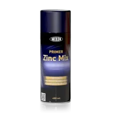 Аерозольний балон акриловий антикорозійний ґрунт Primer Zinc Mix 989 400мл