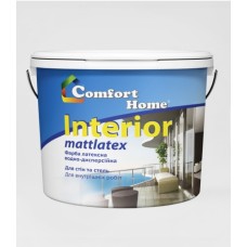 Interior Mattlatex фарба латексна водно-дисперсійна для стін та стель ТМ COMFORT HOME 12,6кг