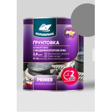 Ґрунтовка антикорозійна з модифікатором іржі ПФ-010М сіра 50кг ТМ КОРАБЕЛЬНА