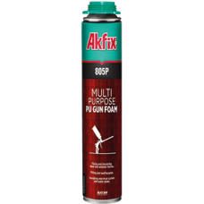 Професійна монтажна багатоцільова піна Akfix 805 P, 750 мл/850 g(кратно ящику по 12шт)