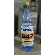 Растворитель 647 Дельта 3,15 кг(4,5л)