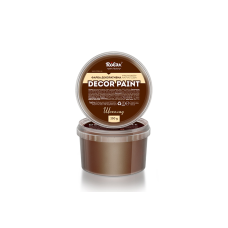 Фарба декоративна акрилова "DECOR PAINT" ТМ " Ролакс" 0,1кг шоколад