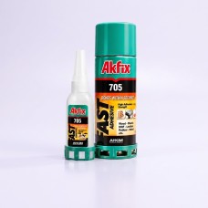 Універсальний 400мл+100мл швидкий експрес клей з активатором 705,Akfix