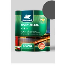 Ґрунт-емаль 3в1 ТМ Корабельна сіра матова 2.8кг
