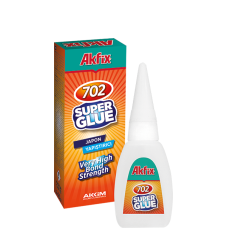 Супер клей ціанокрілатний Akfix 702 рідкий ,50 гр