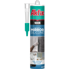 Нейтральний силіконовий герметик для дзеркал Аfix 900N ,280мл/310 мл(кратно ящику по 24шт)