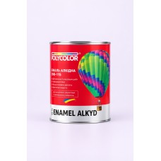 Емаль алкідна ПФ-115 ТМ POLYCOLOR біла 0,9кг